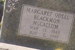 Margaret Odell Blackmon McCallum