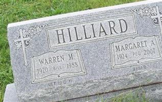 Margaret A "Peg" Rimer Hilliard