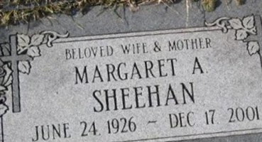 Margaret Ann "Peggy" Hergenrother Sheehan