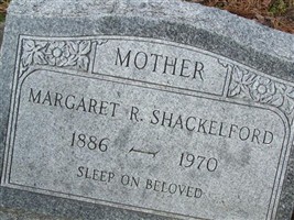 Margaret R. Shackelford Margaret R. Shackelford