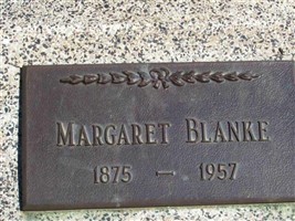 Margaret Rickertts Blanke Margaret Rickertts Blanke
