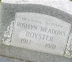 Margaret Roselyn Meadows Royster