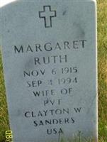 Margaret Ruth Cox Sanders