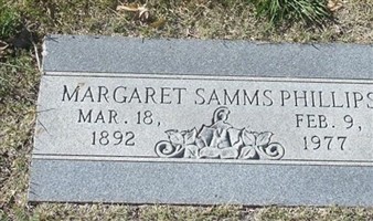 Margaret Samms Phillips