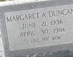 Margaret Ann Squires Squyars Duncan