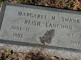 Margaret May Swank Reish Langdon