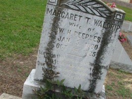 Margaret T Waldrip Peeples Margaret T Waldrip Peeples