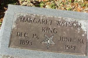 Margaret Watson King
