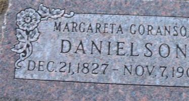 Margareta Elisabeth "Gretta" Goranson Danielson