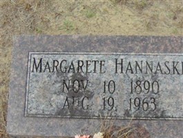 Margarette Hannaske Margarette Hannaske