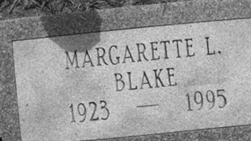 Margarette L. Blake Margarette L. Blake