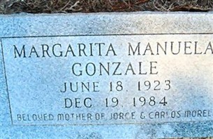 Margarita Manuela Gonzale
