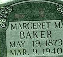 Margeret M. Baker Margeret M. Baker