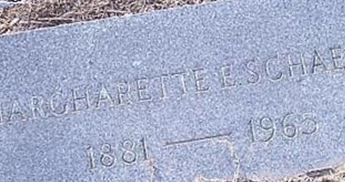Margharette E. Schaefer Margharette E. Schaefer