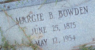Margie B. Bowden Margie B. Bowden
