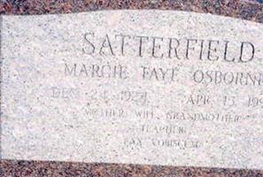 Margie Faye Osborne Satterfield