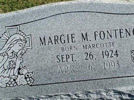 Margie M Marcotte Fontenot Margie M Marcotte Fontenot