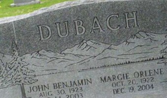 Margie Orlene Storer Dubach Margie Orlene Storer Dubach