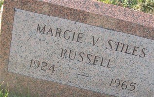 Margie V. Young Stiles Russell Margie V. Young Stiles Russell