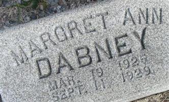 Margret Ann Dabney Margret Ann Dabney
