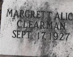Margrett Alice Clearman
