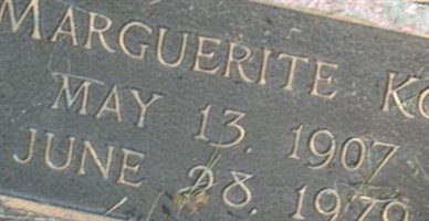 Marguerite D. Kos Marguerite D. Kos