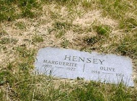 Marguerite Hensey Marguerite Hensey