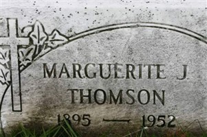 Marguerite J. Thomson Marguerite J. Thomson