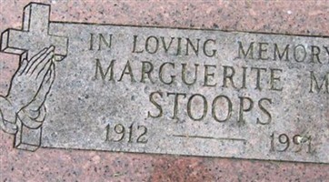 Marguerite M. Stoops Marguerite M. Stoops