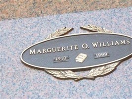 Marguerite O Williams Marguerite O Williams