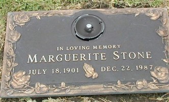 Marguerite Stone