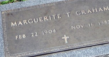 Marguerite T. Graham Marguerite T. Graham
