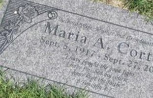 Maria A. "Mary" Cortez Maria A. "Mary" Cortez