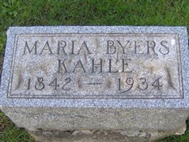 Maria Byers Kahle