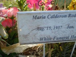 Maria Calderon Rodriguez Maria Calderon Rodriguez
