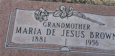 Maria de Jesus Brown Maria de Jesus Brown