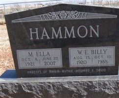 Maria Ella (Saenz) Hammon