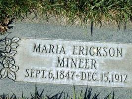 Maria Erickson Mineer