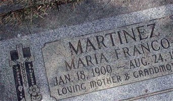 Maria Franco Martinez Maria Franco Martinez