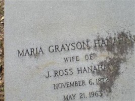 Maria Grayson Hanahan