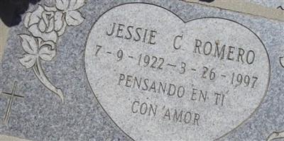 Maria Jesus "Jessie" Cervantes Romero