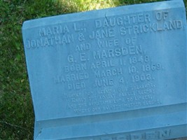 Maria L Marsden