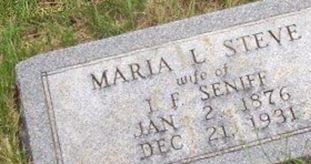 Maria L. Steve Seniff Maria L. Steve Seniff