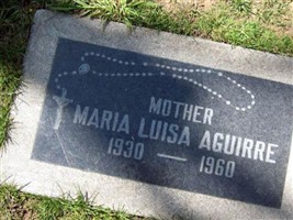 Maria Luisa Aguirre Maria Luisa Aguirre