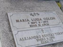 . Maria Luisa Colon