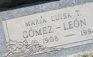 Maria Luisa T G?mez-Le?n Maria Luisa T G?mez-Le?n