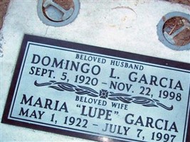 Maria "Lupe" Garcia Maria "Lupe" Garcia