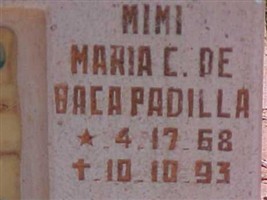 Maria Mimi C De Baca Padilla