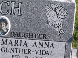 Maria Anna Reusch Gunther-Vidal