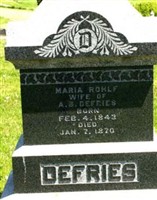 Maria Rohlf Defries Maria Rohlf Defries